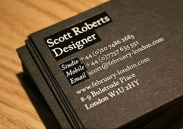 business card