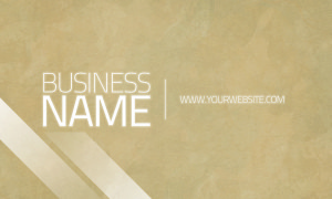 Simple business card