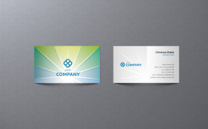 Corporate business card