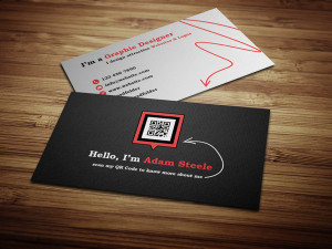 QR business card